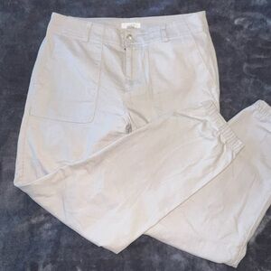 Loft Cream joggers size 4